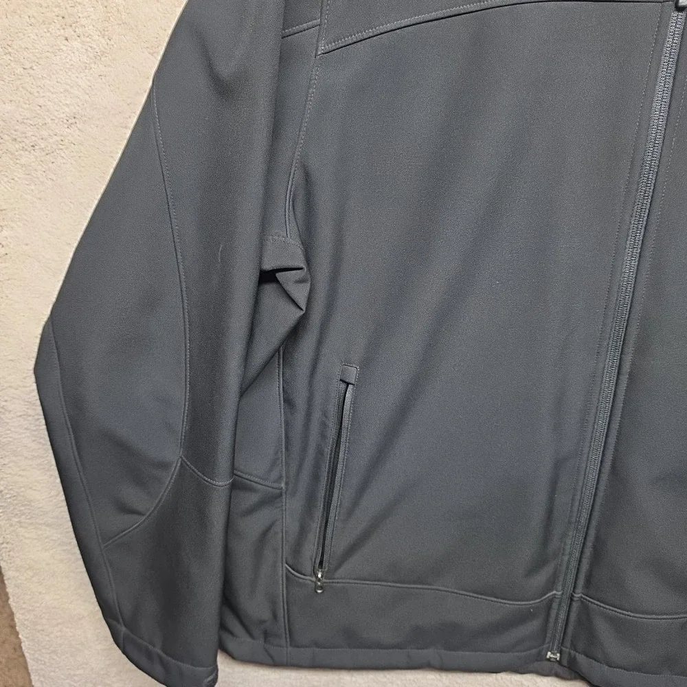 The North Face Apex Bionic Softshell Jacket Mens‎ Black Size XXL Full Zip 2012
